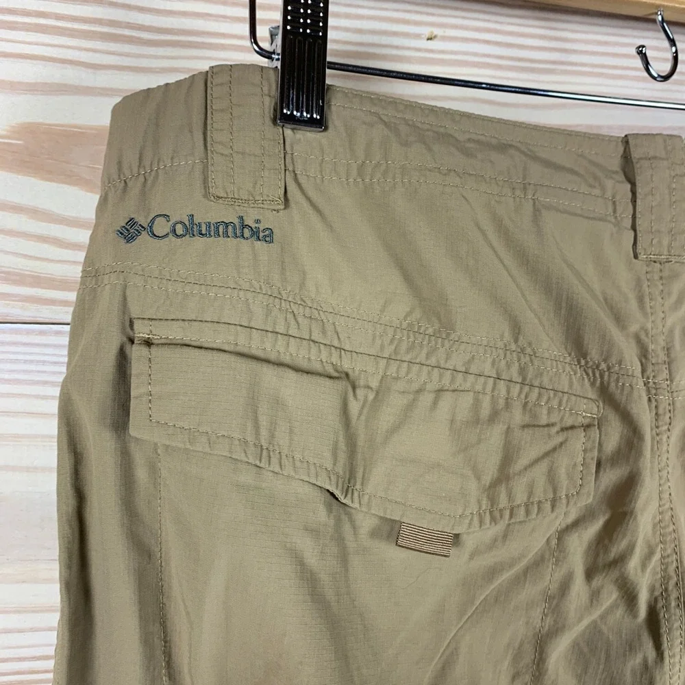 Columbia‎ Convertible Cargo Pants Mens 36x30 Hiking Omni-Shade Zip Off Utility